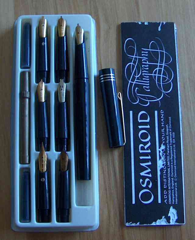Osmiroid Calligraphy set