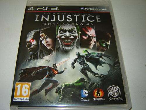 PS3 INJUSTICE gods among us
