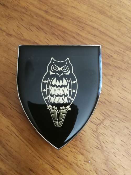 SA Army - Dir General Military Intelligence Shoulder Flash - all pins intact