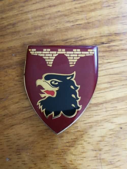 SA Army : 44 Parachute Eng Regiment Shoulder Flash - all pins intact