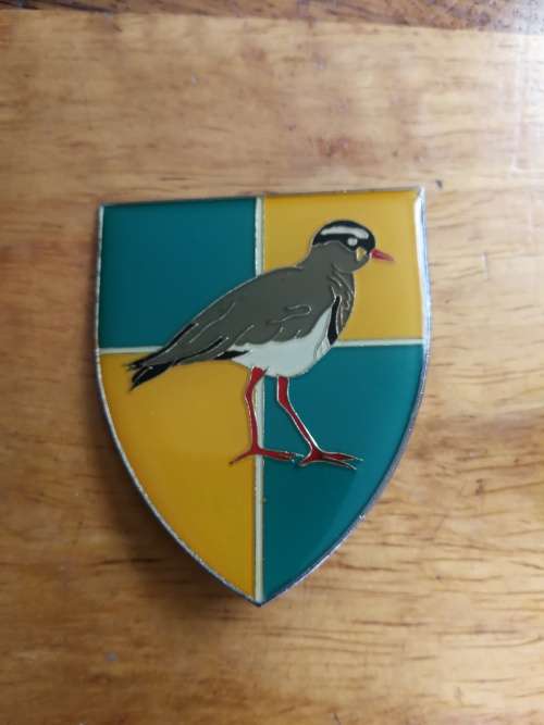 SA Army - Group 24 HQ   Shoulder Flash - (only two pins)