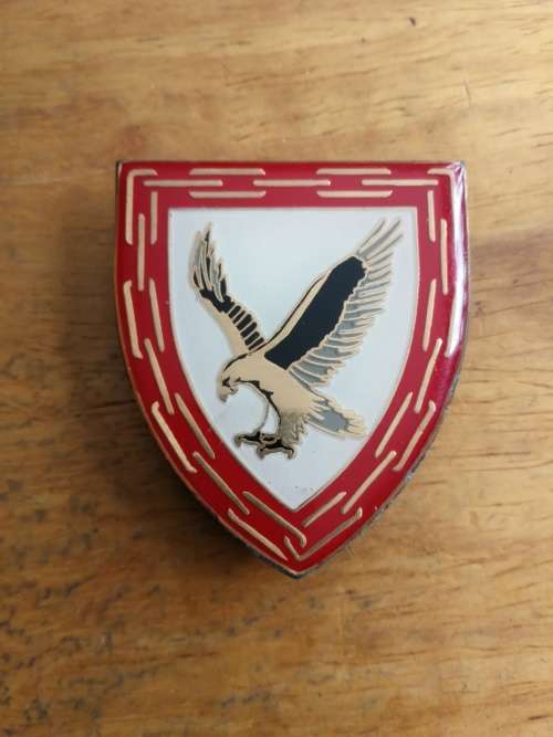 SA Army -  8 General Support Base  Ladysmith - Shoulder Flash - ( all pins intact)