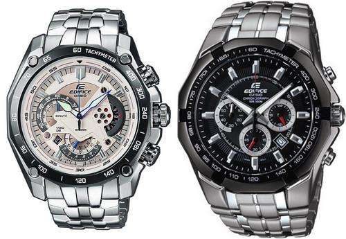 **DOUBLE DEAL!! 2X CASIO EDIFICE F1 RED BULL RACING WATCHES EF550D-7AV & EF540D-1AV**