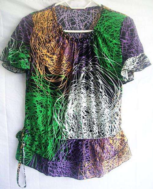 Colourful Stretch Top