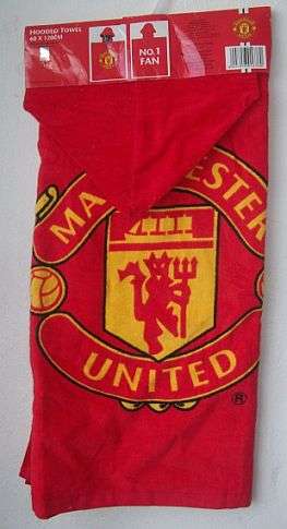 Manchester United Hooded Towel