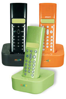 MEJO HANDY - CORDLESS PHONE - Orange Colour (NEW)