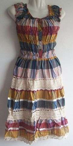 Short Sleeved Dress. Size 34/36