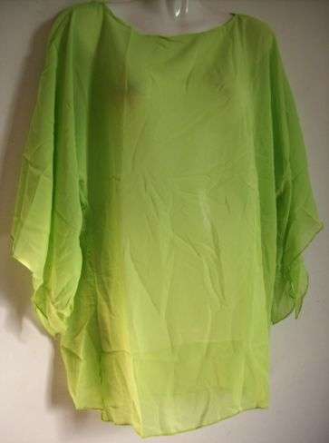 Flowy Green Top. Size 36/38