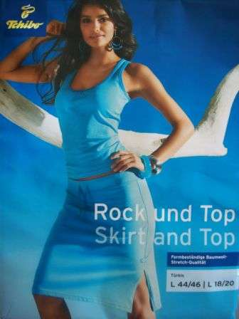 Fashionable Top and Skirt Size 34/36