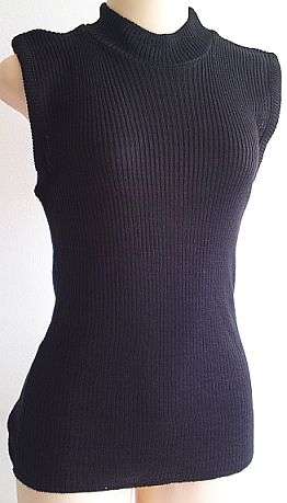 Sleeveless Knit Top. Size 36/38
