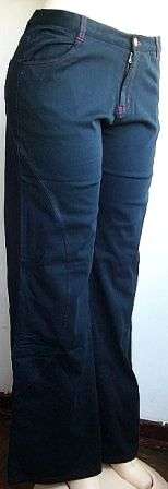Trendy Cotton Black Pants. Size 34