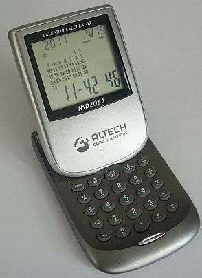 Desk Digital Calculator/Alarm Clock/Calendar
