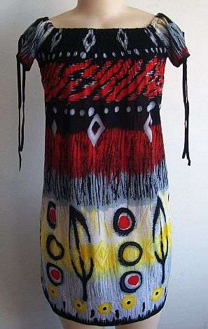 Lovely Short Floral Dress.  Size 34/36