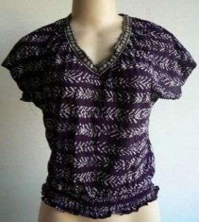 Floral Casual Top. Size: 34