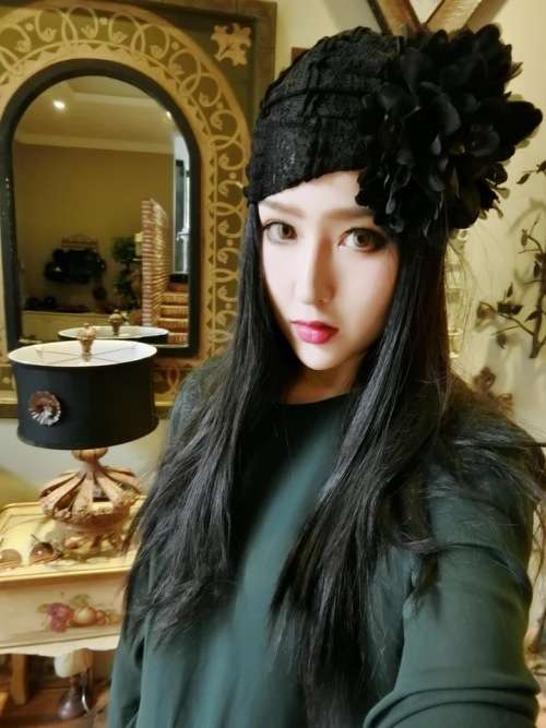 Unique Fashion Ladies Beautiful Fashion Vintage Flower Lace Classic Hair Band/Hat