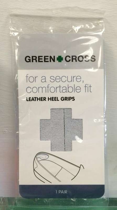 Green Cross Heel Grips