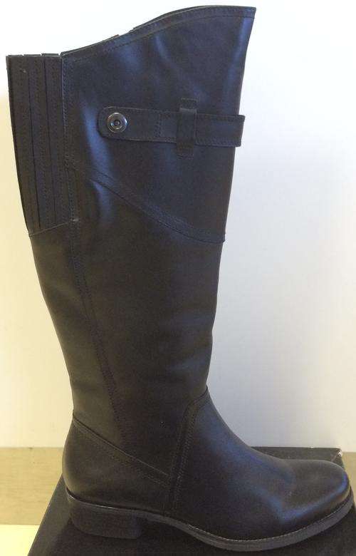 Green Cross Ladies Boots Black Size *8* Brand New