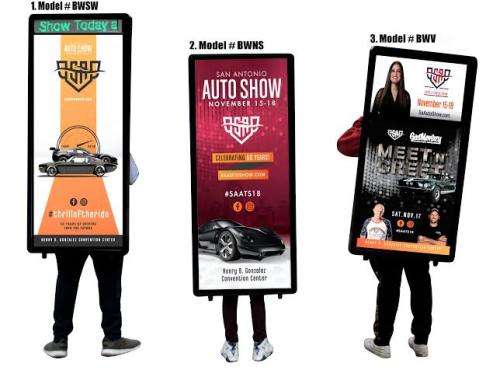 led advertising board
