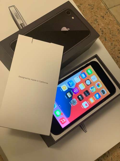 Apple iPhone 8 64GB - Black - Certified Preowned with Box- Grade A