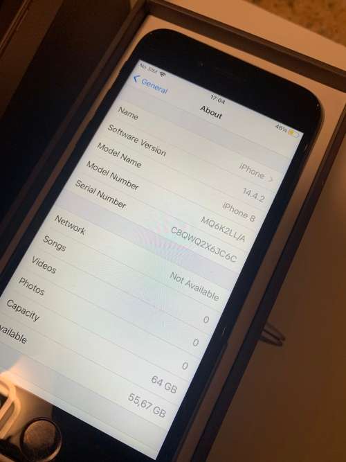Apple iPhone 8 64GB - Black - Certified Preowned with Box- Grade A