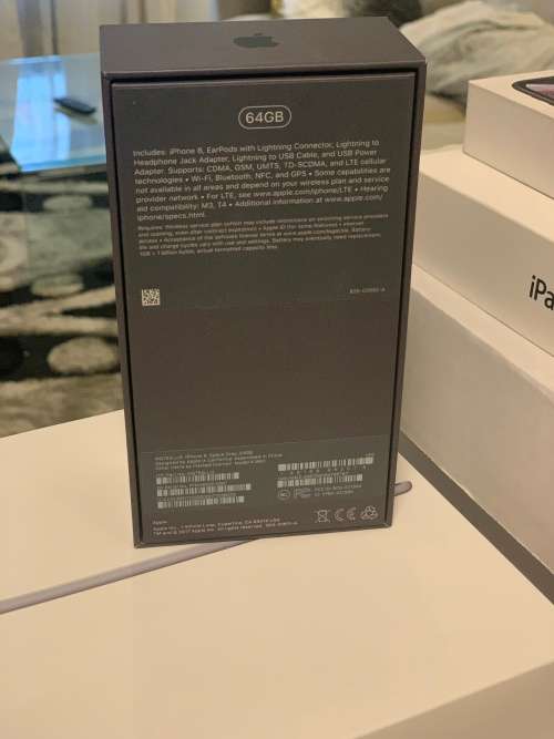 Apple iPhone 8 64GB - Black - Certified Preowned with Box- Grade A