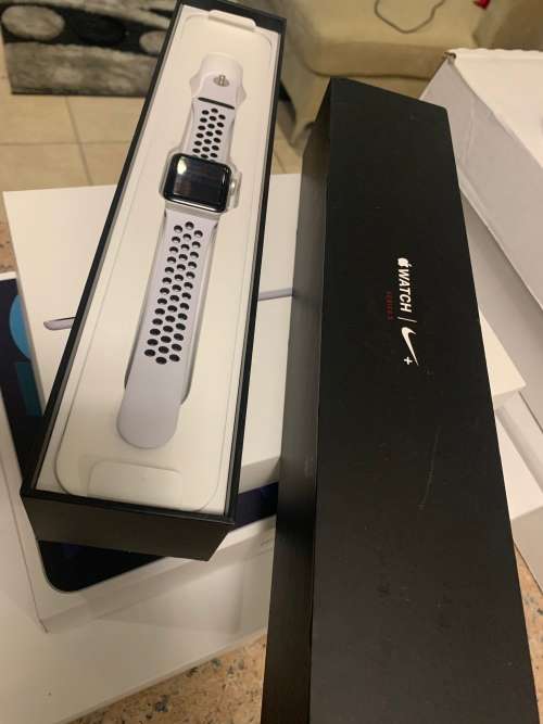 Apple Watch Series 3 38mm GPS Nike Sport Edition - Silver - Certified Preowned - Grade A ~Like New