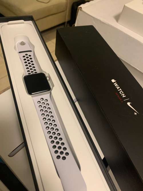 Apple Watch Series 3 38mm GPS Nike Sport Edition - Silver - Certified Preowned - Grade A ~Like New