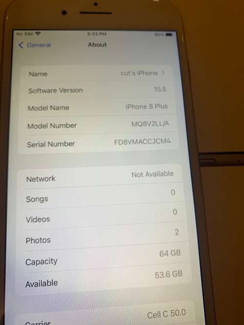 iPhone 8 Plus  64GB - Gold - Certified Preowned - Grade B ~ Like New ~ FREE Shipping