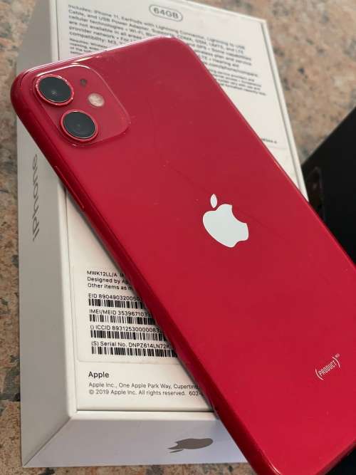 iPhone 11 64GB - RED - Certified Preowned - Grade B ~ FREE Shipping