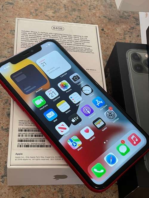 iPhone 11 64GB - RED - Certified Preowned - Grade B ~ FREE Shipping