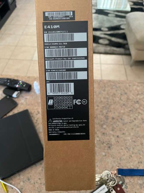 Asus E410M - Intel - 4GB RAM - SSD LAPTOP ~Brand New ~FREE Shipping