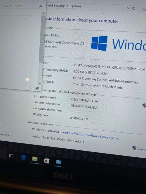 Dell Latitude 7480 - Intel Core i5 - 8GB RAM - 256GB SSD - Touchscreen - Grade B ~FREE Shipping