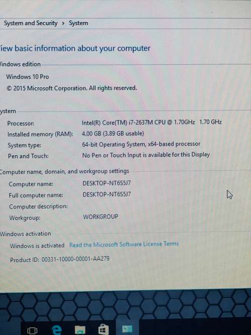 Dell XPS L321X Laptop - Intel Core i7 - 4GB RAM - 256GB SSD ~Grade A ~FREE 32GB Memory Stick