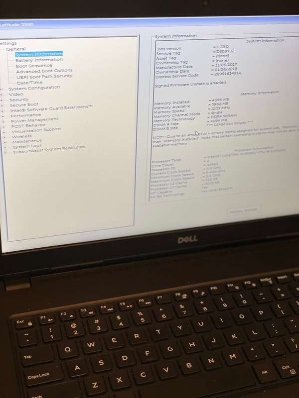 Dell Latitude 3580 15.6-inch DualCore i3-6600U 8GB RAM 256GB SSD Win 11 Pro Laptop Free 64GB Stick