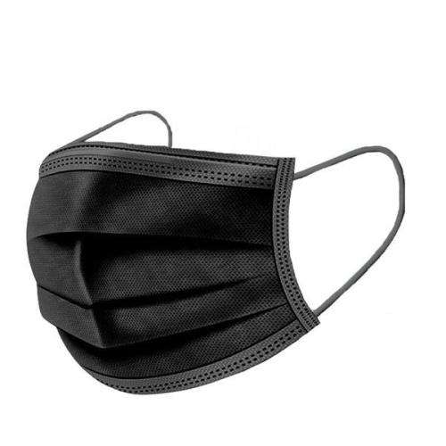 3 Ply Black Masks