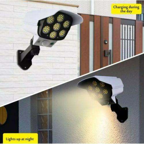 SOLAR SENSOR LIGHT WALL 77 LED LIGHTs