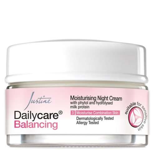 Justine Dailycare Balancing Moisturising Night Cream - 50ml