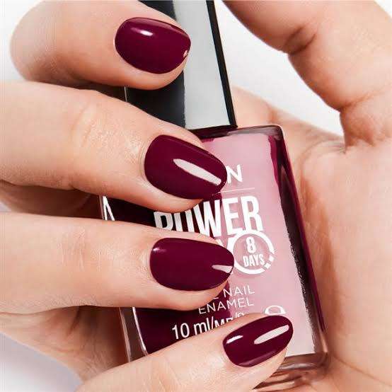 Avon Nail Power Stay 8 Day Polish Enamel  Colour: Stay Put Sangria 10ml