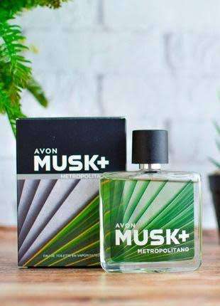 Avon Musk+ Metropolitano Eau de Toilette 75ml
