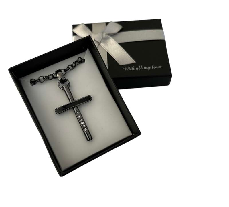 Avon Mens Cross Necklace