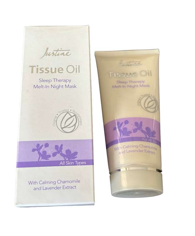 Justine Tissue Oil Sleep Therapy Melt- In Night Mask 75ml