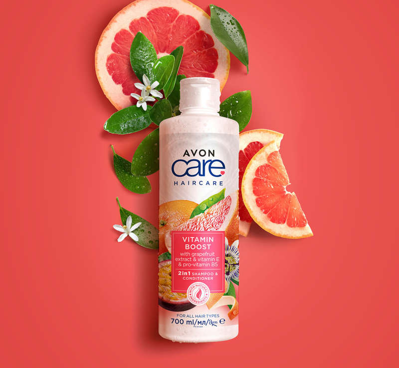 Avon Care Vitamin Boost 2-in-1 Shampoo & Conditioner 700ml