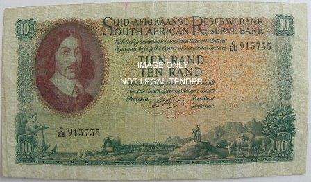 TEN RAND NOTE
