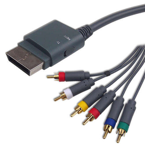 XBOX 360 COMPONENT HD AV HIGH DEFINITION HDTV CABLE SLIM