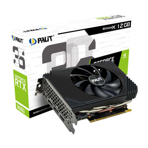 Palit GeForce RTX 3060 Dual NE63060019K9-190AD 12GB GDDR6 192-bit PCI-E 4.0 Desktop Graphics Card