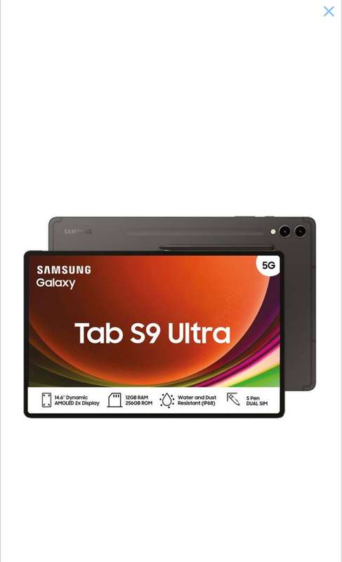 Samsung Galaxy Tab S9 Ultra, 14.6`` Dynamic AMOLED 2X, 12+256GB