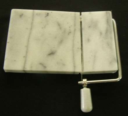 Marble cheese cutter