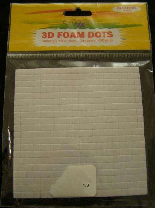 3D Foam Dots