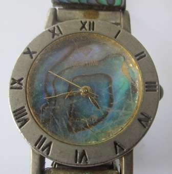 Paula Shell Gemtime Quartz watch