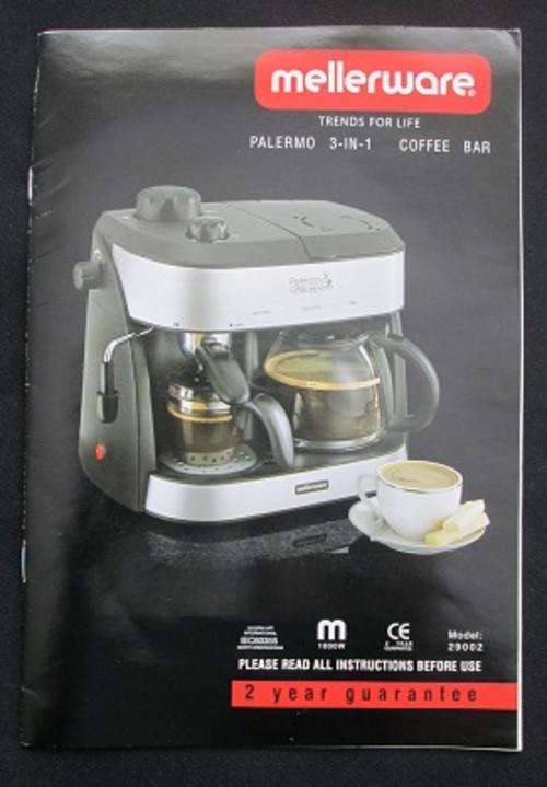 Mellerware Palermo 3 in 1 Coffee Bar